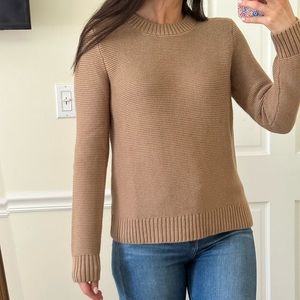 Women’s brown JCrew sweater